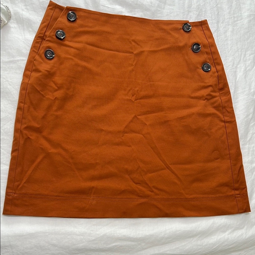 Boden Women's Pencil Skirt in Rust Orange